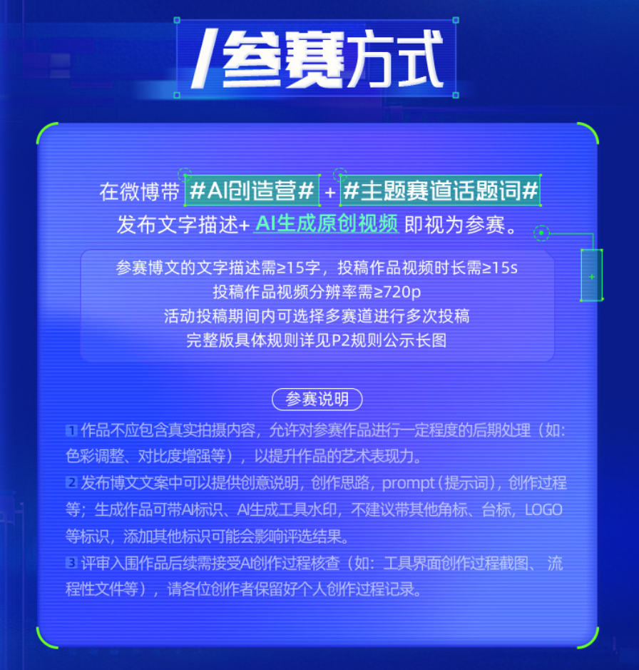 参赛方式